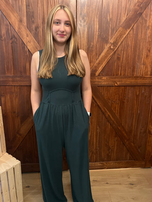 AT THE OFFICE JUMPSUIT