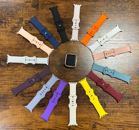 Silicone Sport Apple Watch Band