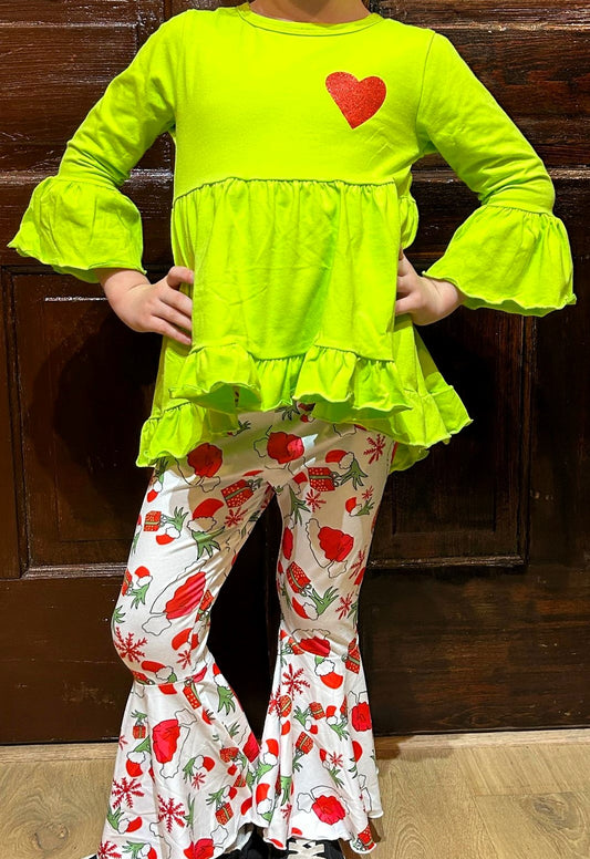 GIRLS GRINCH OUTFIT