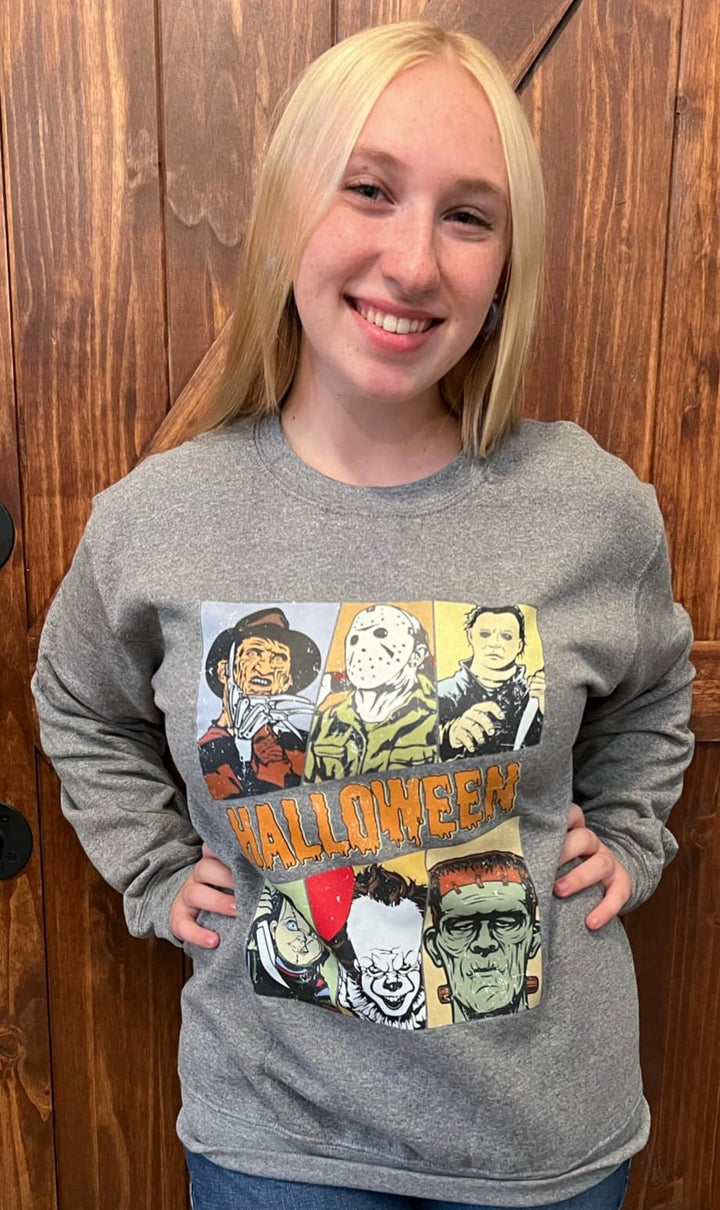 THE BOYS OF FALL HALLOWEEN CREWNECK