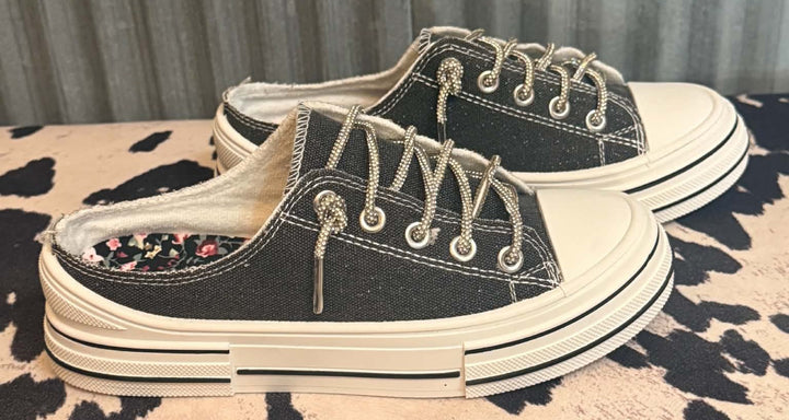DAZZLE DOWNTOWN SPARKLE SLIP ON SNEAKERS