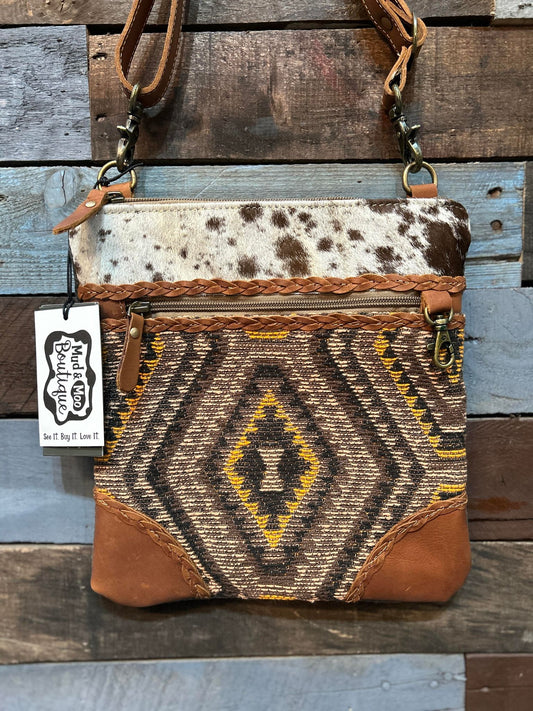 STONE AZTECA SMALL CROSSBODY