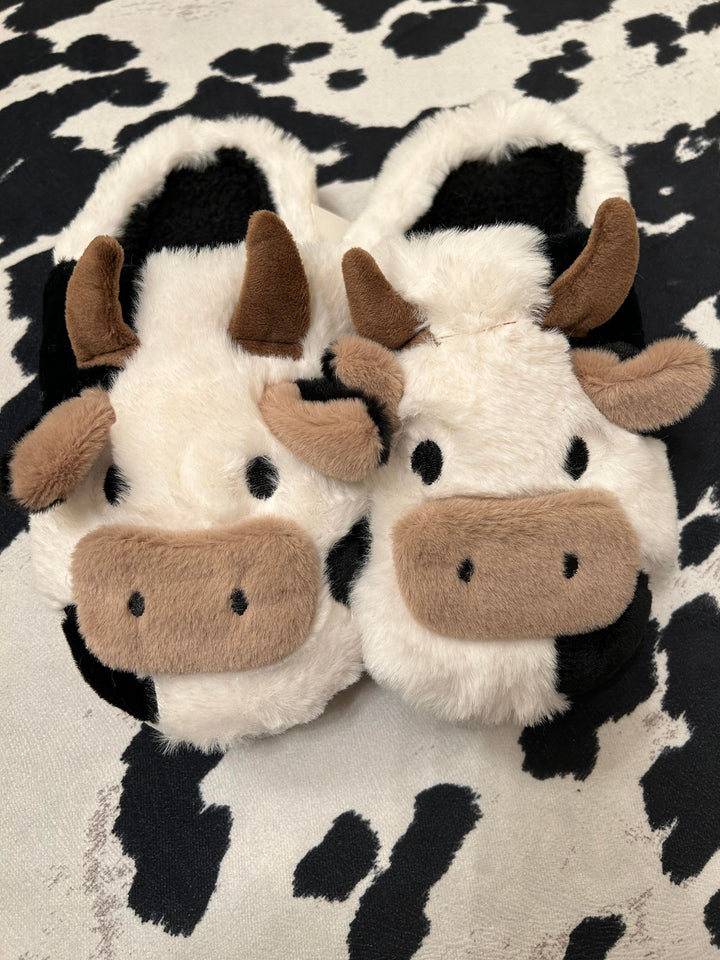 KIDS MOO SLIPPERS