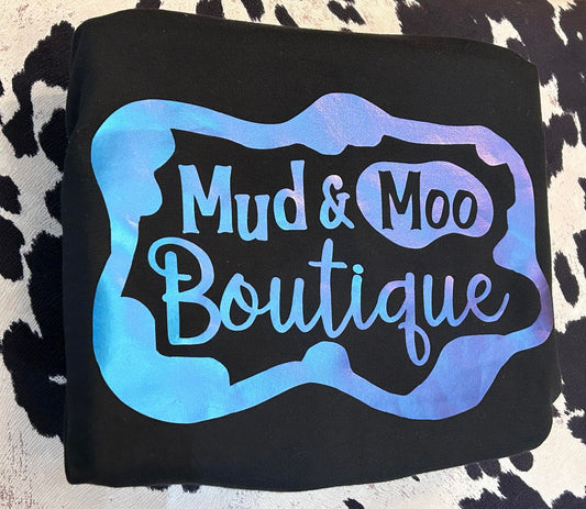 MUD & MOO BLACK INDIGO BLUE MOOD CHANGING CREW