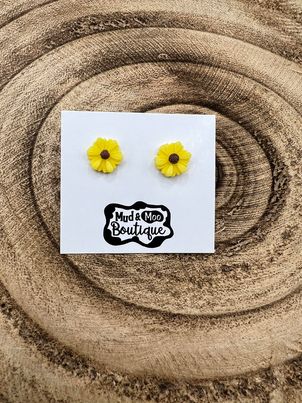 SUNFLOWER EARRINGS