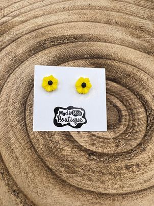 SUNFLOWER EARRINGS