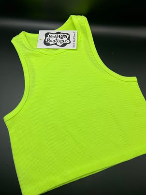 BRIGHTER DAY CROPPED TANK SIZE SMALL