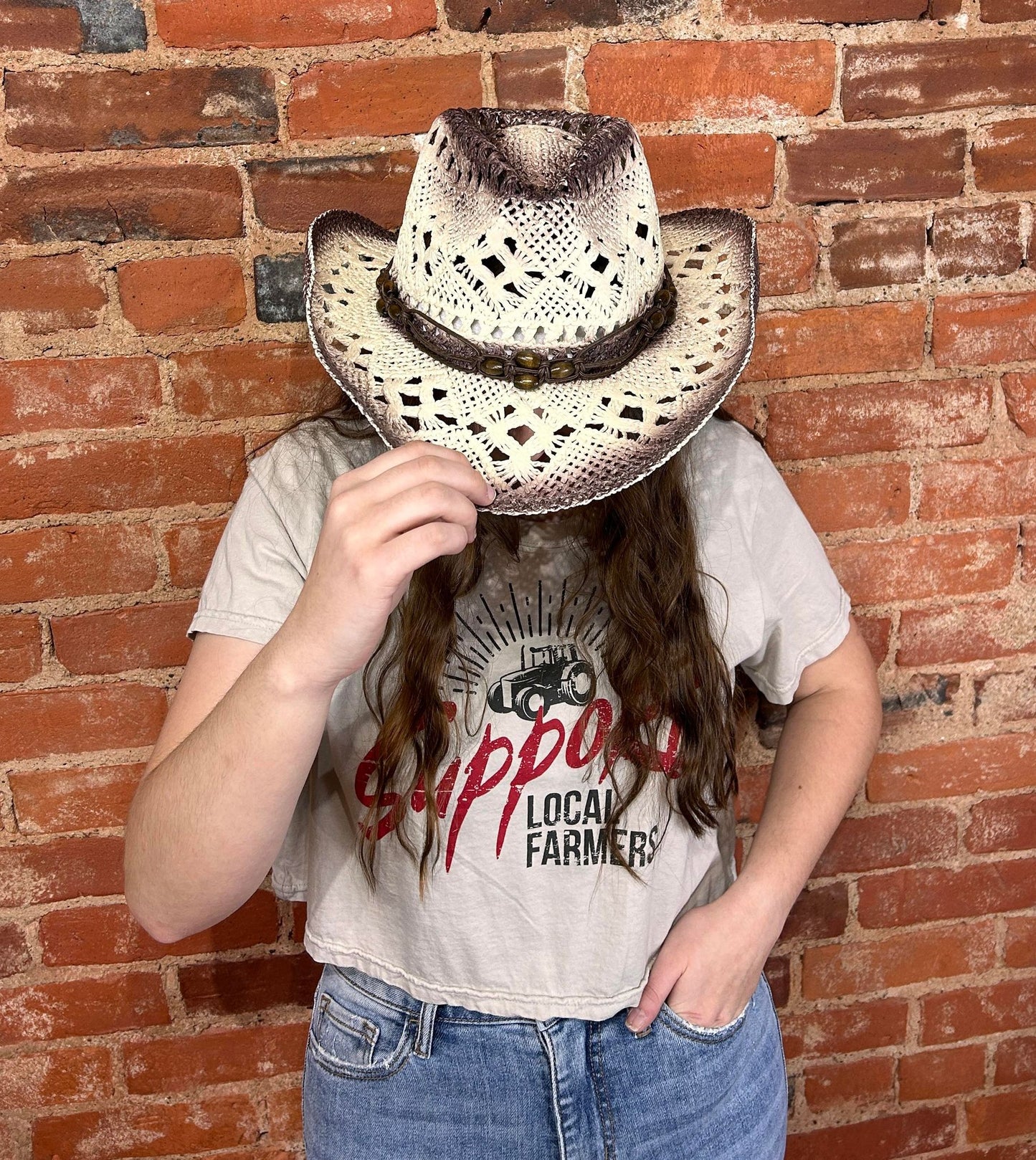 Summer Fun Cow Girl Hat