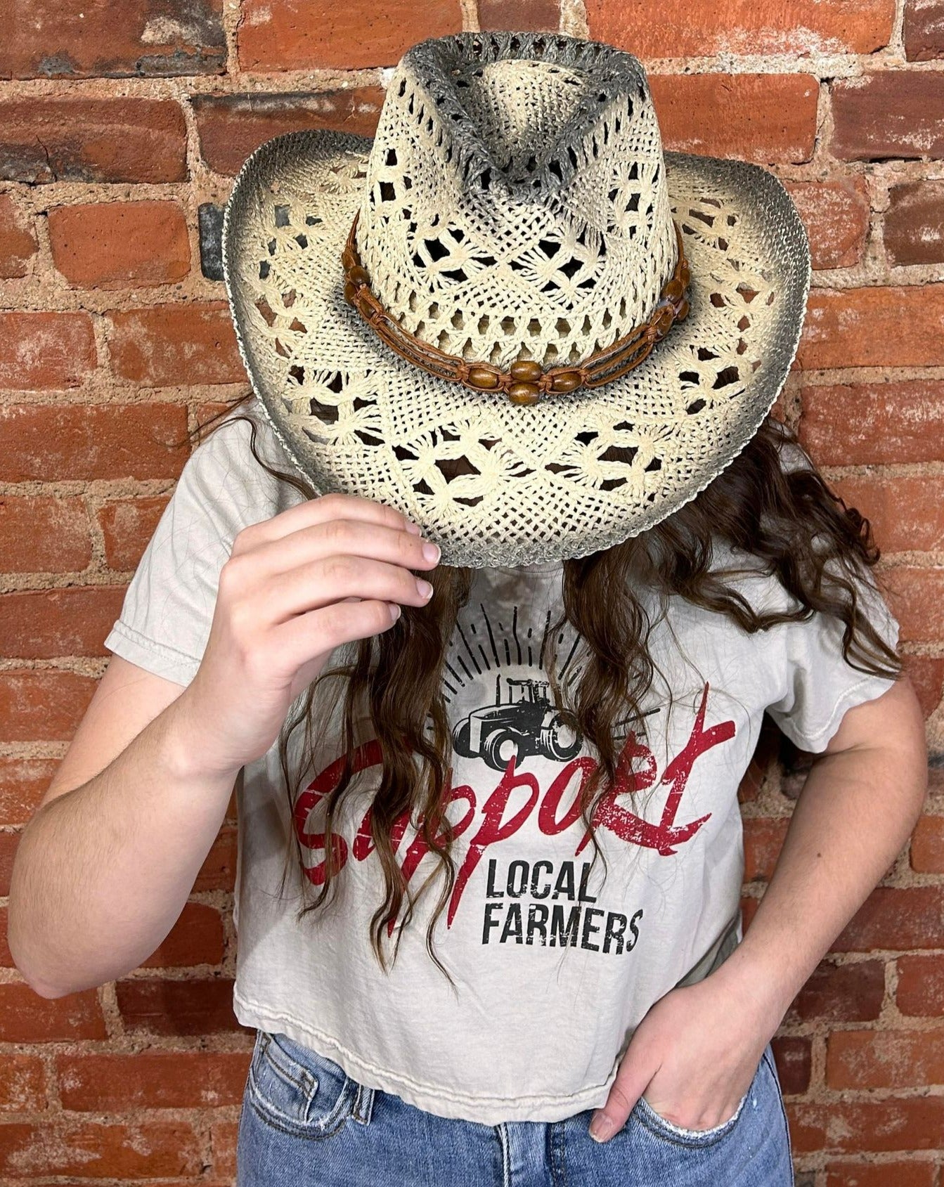 Summer Fun Cow Girl Hat