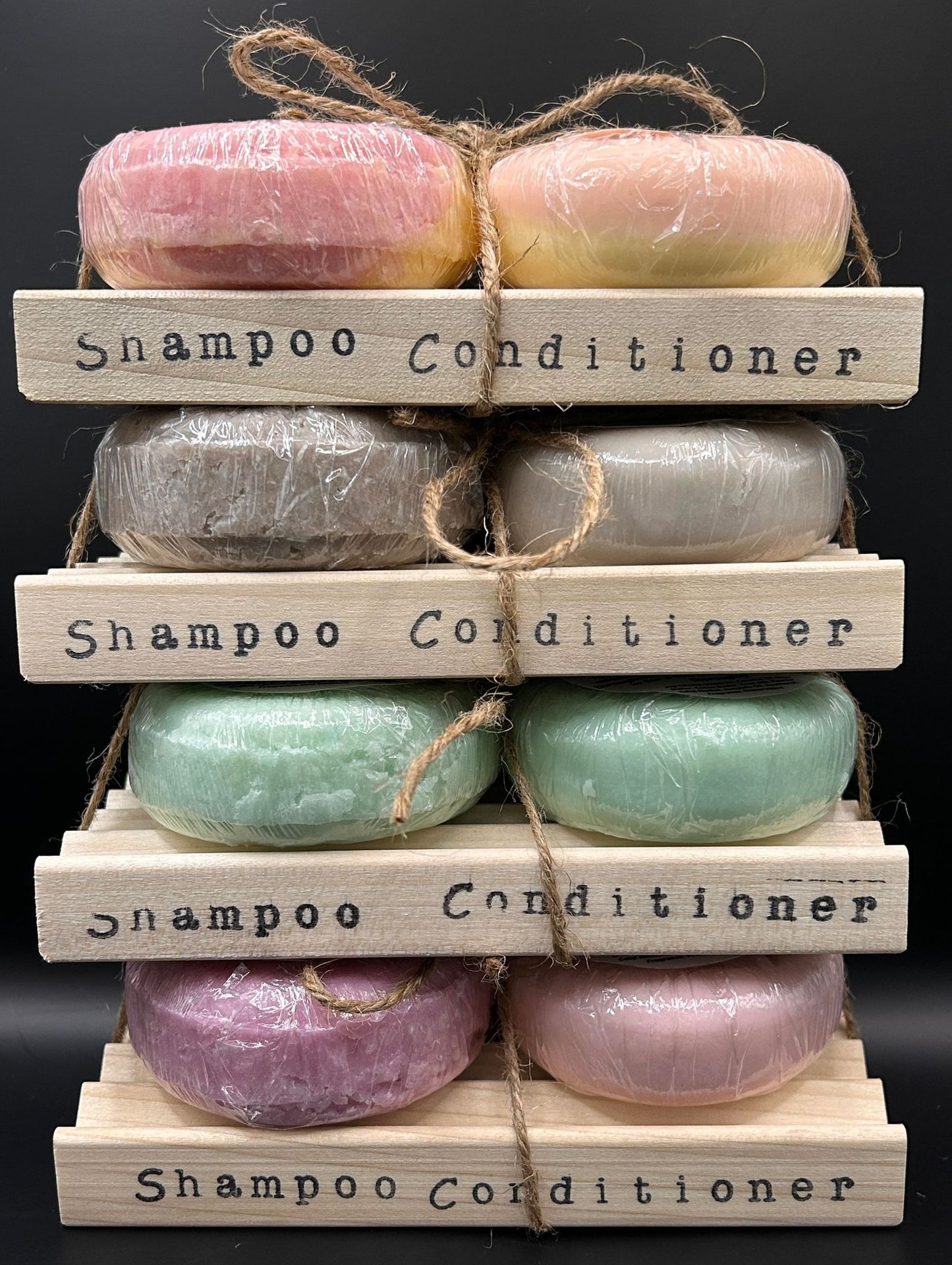 WOODEN TRAY FOR SHAMPOO & CONDITIONER BARS