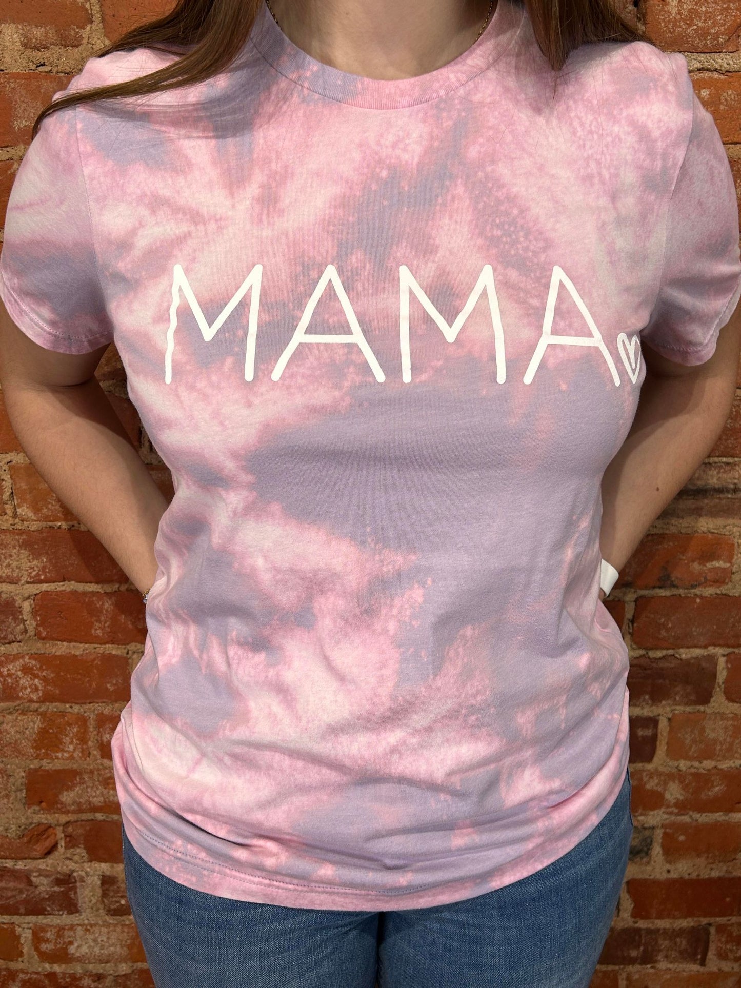 25% OFF THE PERFECT MAMA BLEACHED GRAPHIC TEE