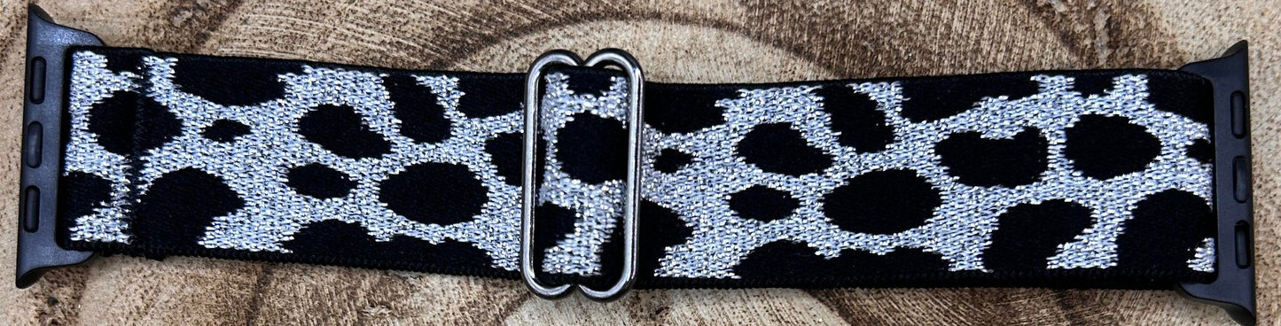 STRETCHY GLITTER APPLE WATCH BAND