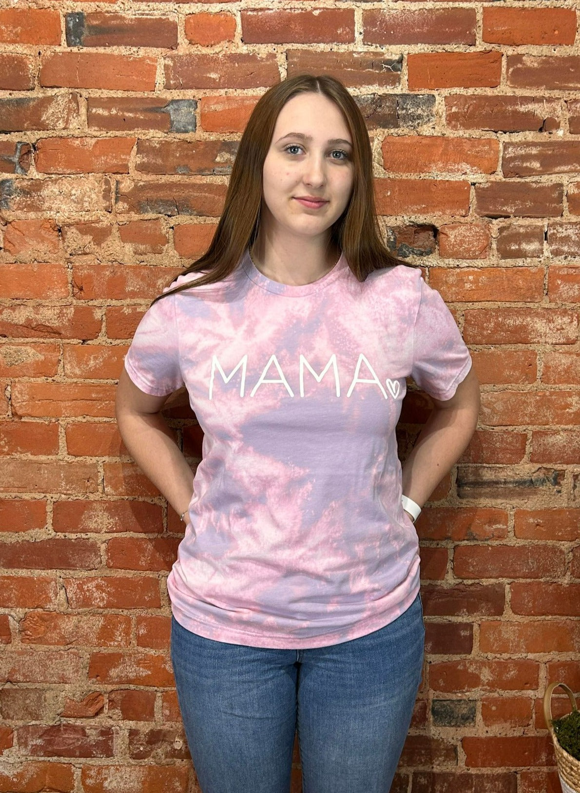 25% OFF THE PERFECT MAMA BLEACHED GRAPHIC TEE