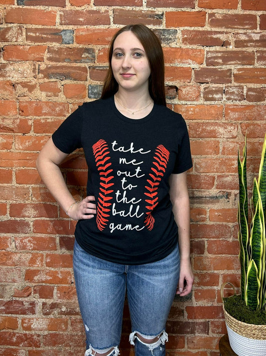 Take Me Out To The Ball Game Graphic Tee