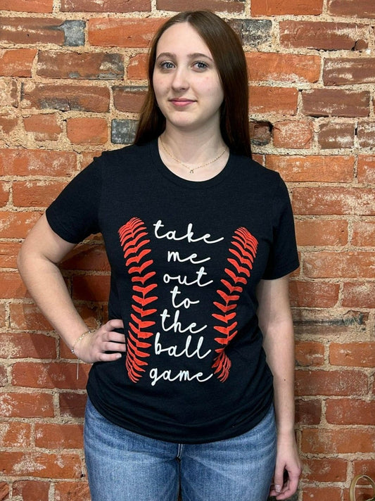 Take Me Out To The Ball Game Graphic Tee