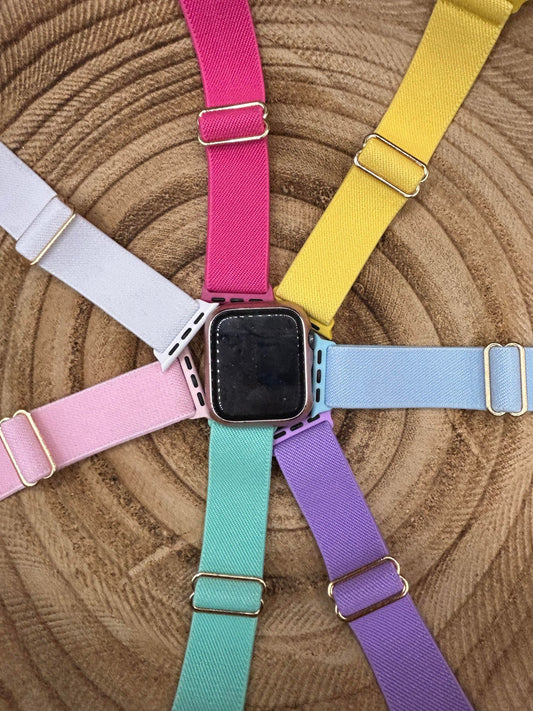 STRETCHY SOLID APPLE WATCH BAND