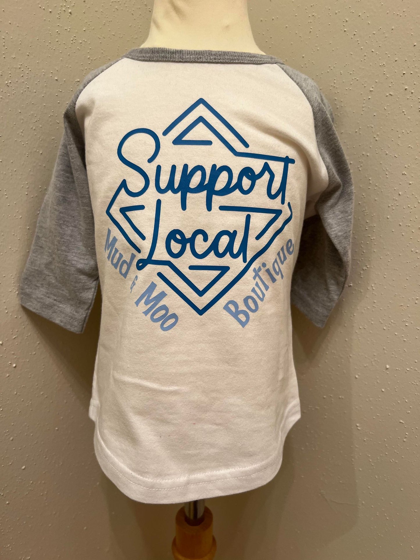 SUPPORT LOCAL TODDLER GRAPHIC TEE