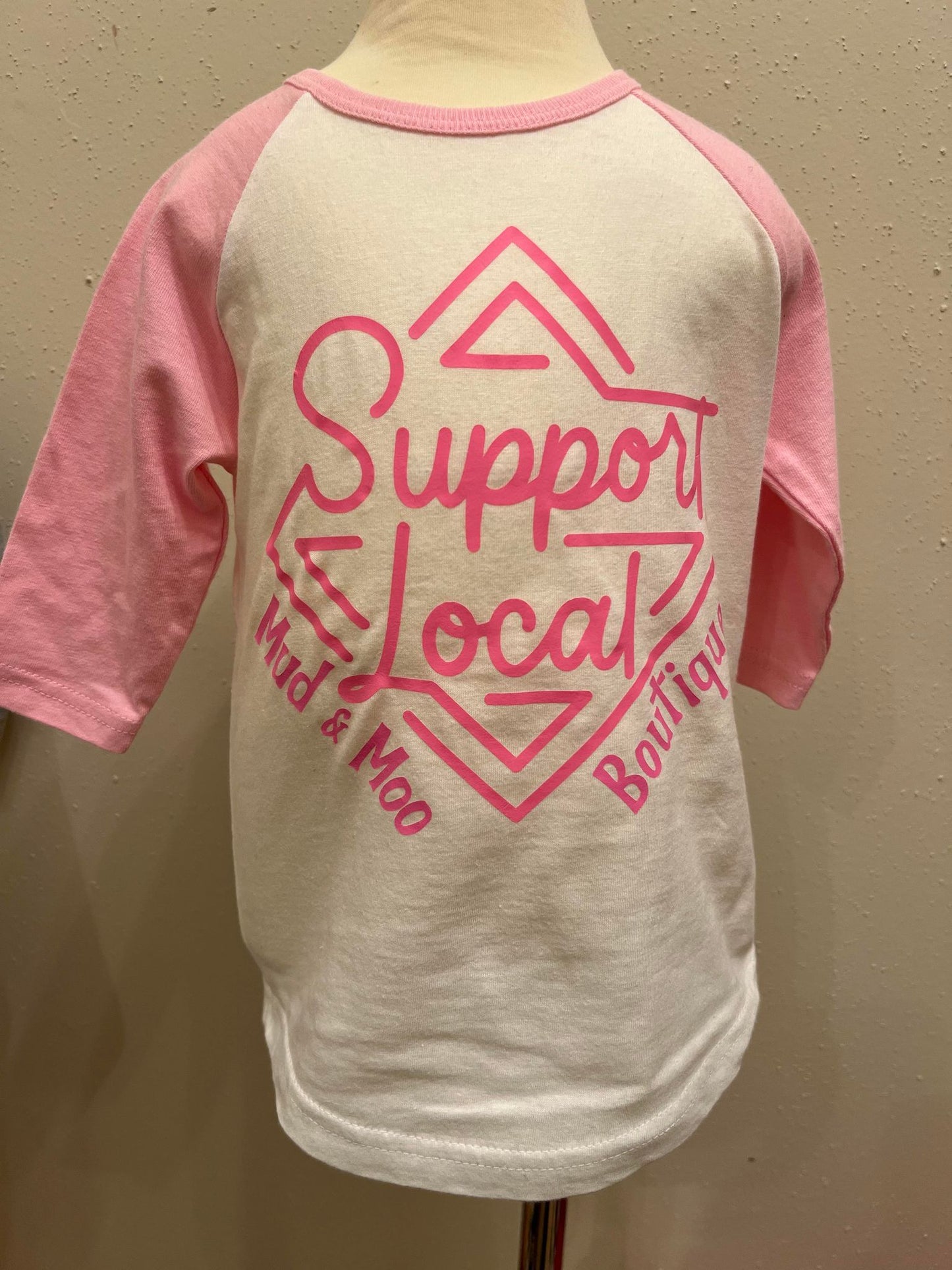 SUPPORT LOCAL TODDLER GRAPHIC TEE