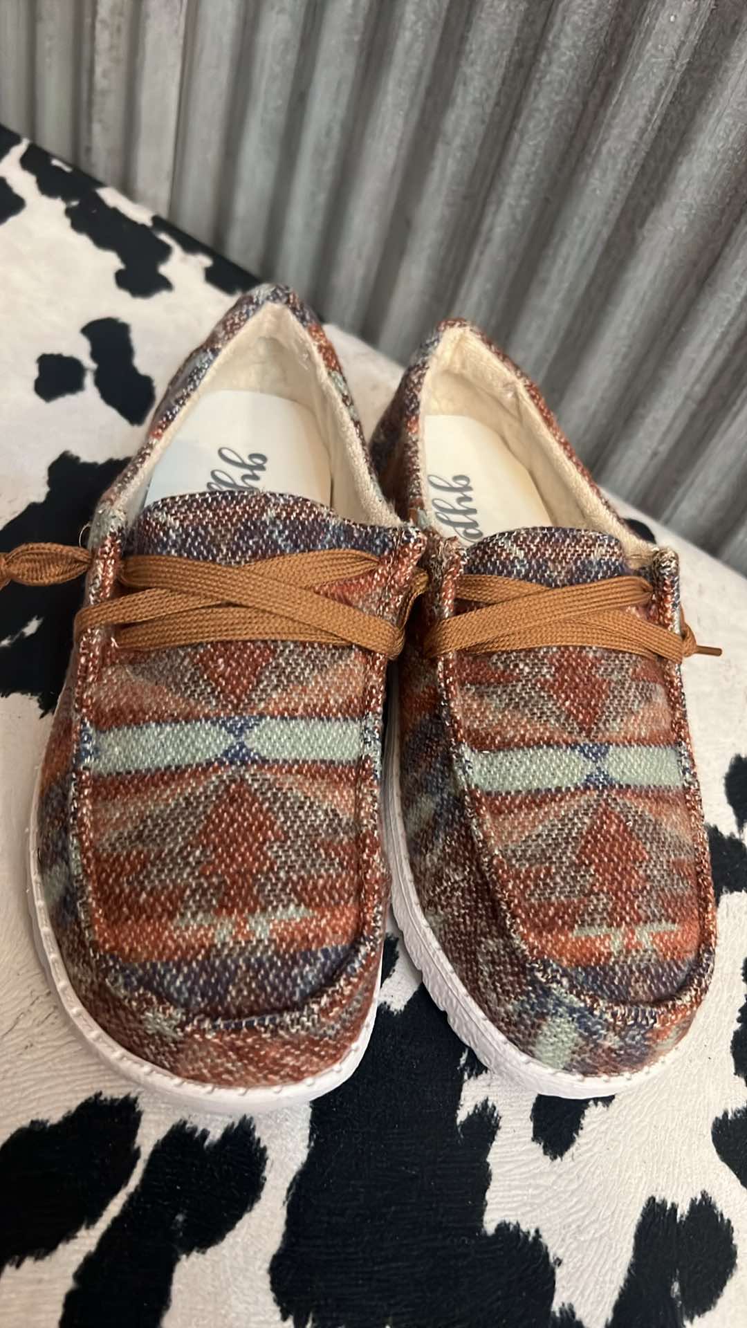 RUSTIC VIBES SLIP ON SNEAKERS