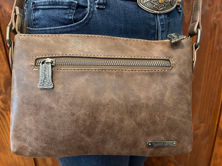 Texas Turquoise Hair-On Crossbody