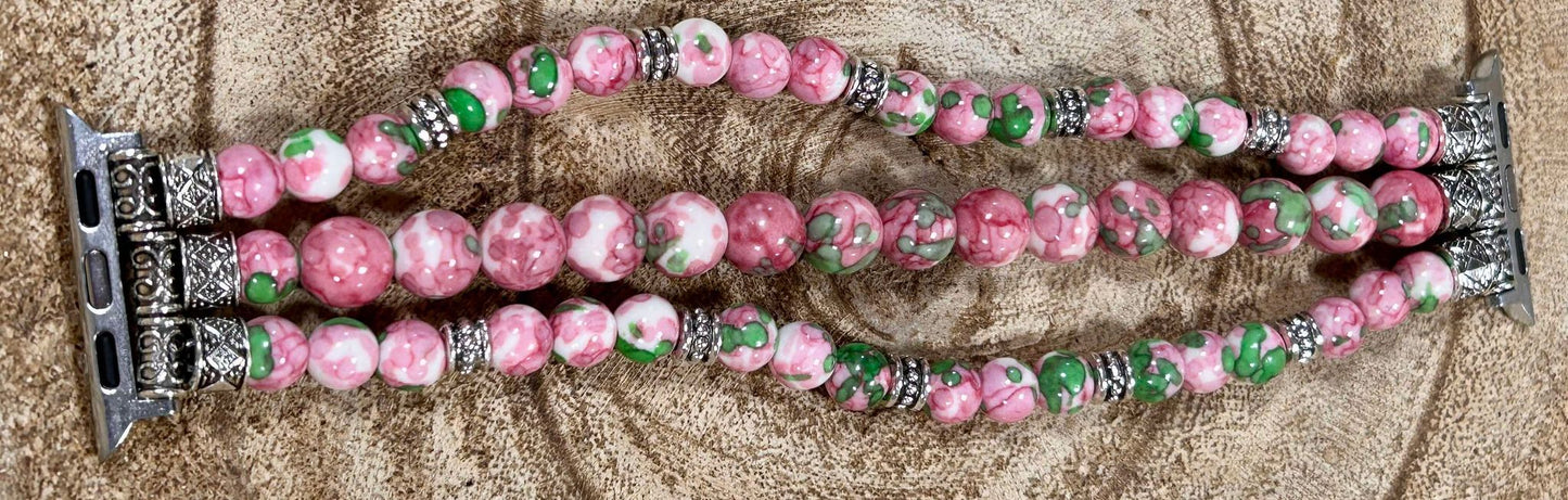 BOHO BEADED JEWELRY STRETCHY APPLE WATCH BAND