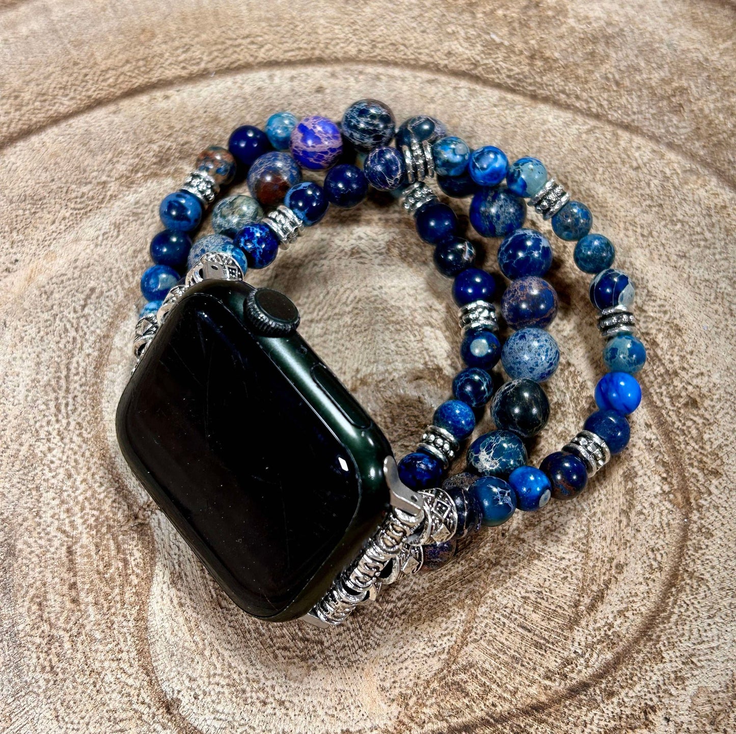 BOHO BEADED JEWELRY STRETCHY APPLE WATCH BAND