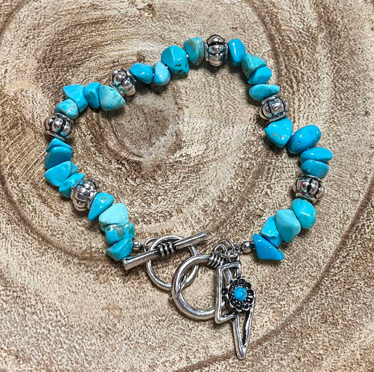 TURQUOISE THUNDER BRACELET