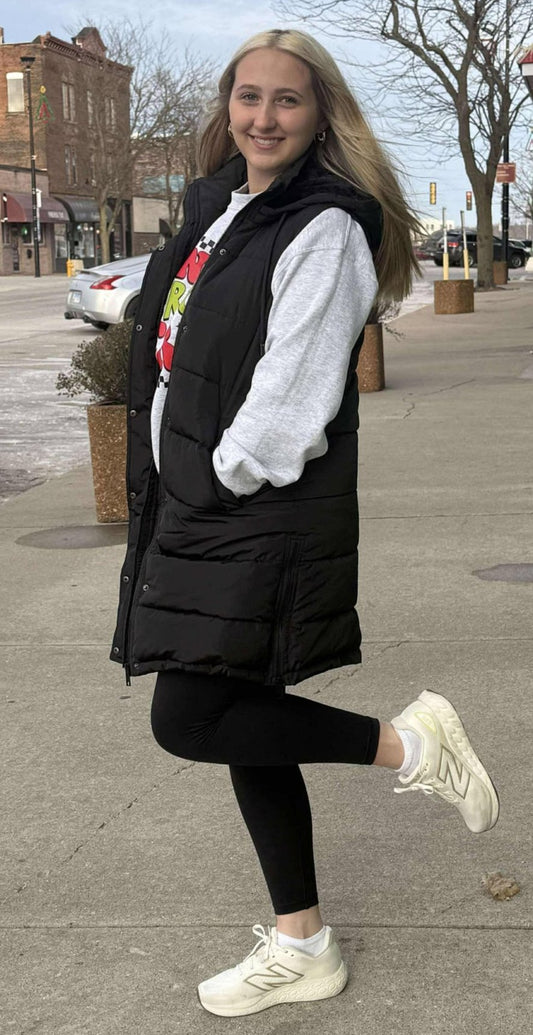 PUFFER LONG VEST