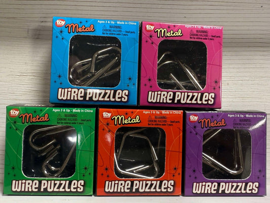 METAL WIRE PUZZLES