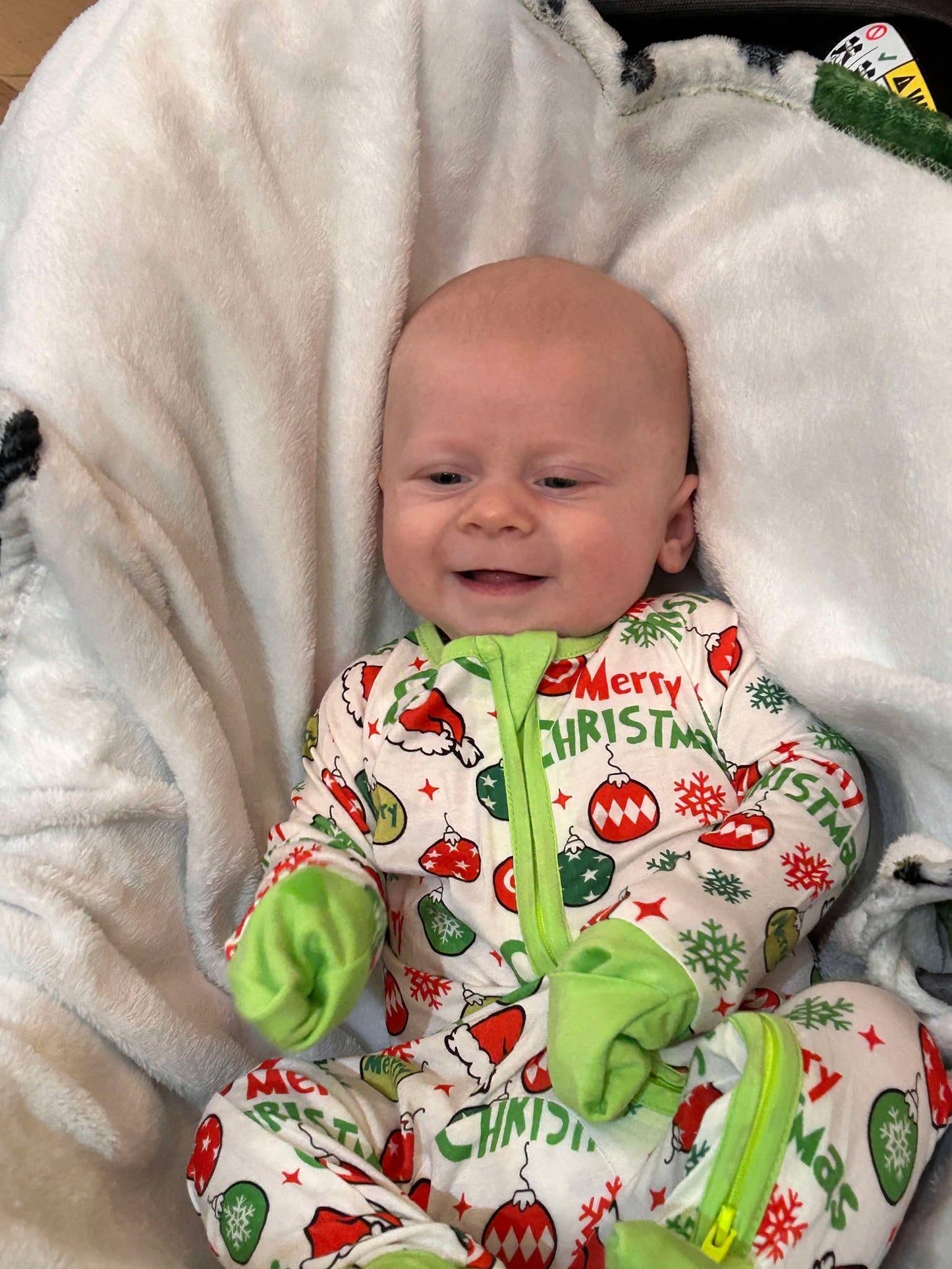 MERRY GRINCHMAS SLEEPER/ROMPER