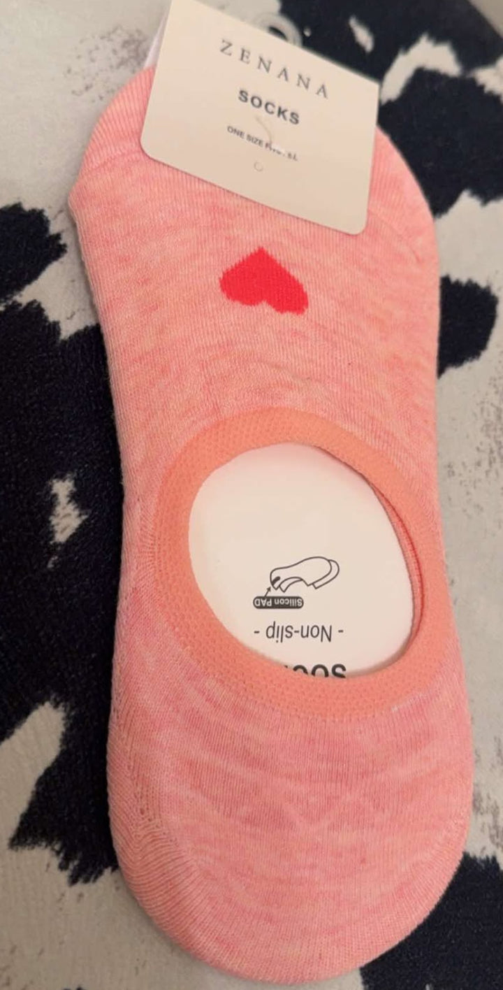HEART NO SHOW SOCKS
