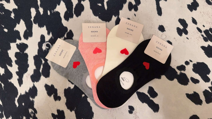 HEART NO SHOW SOCKS