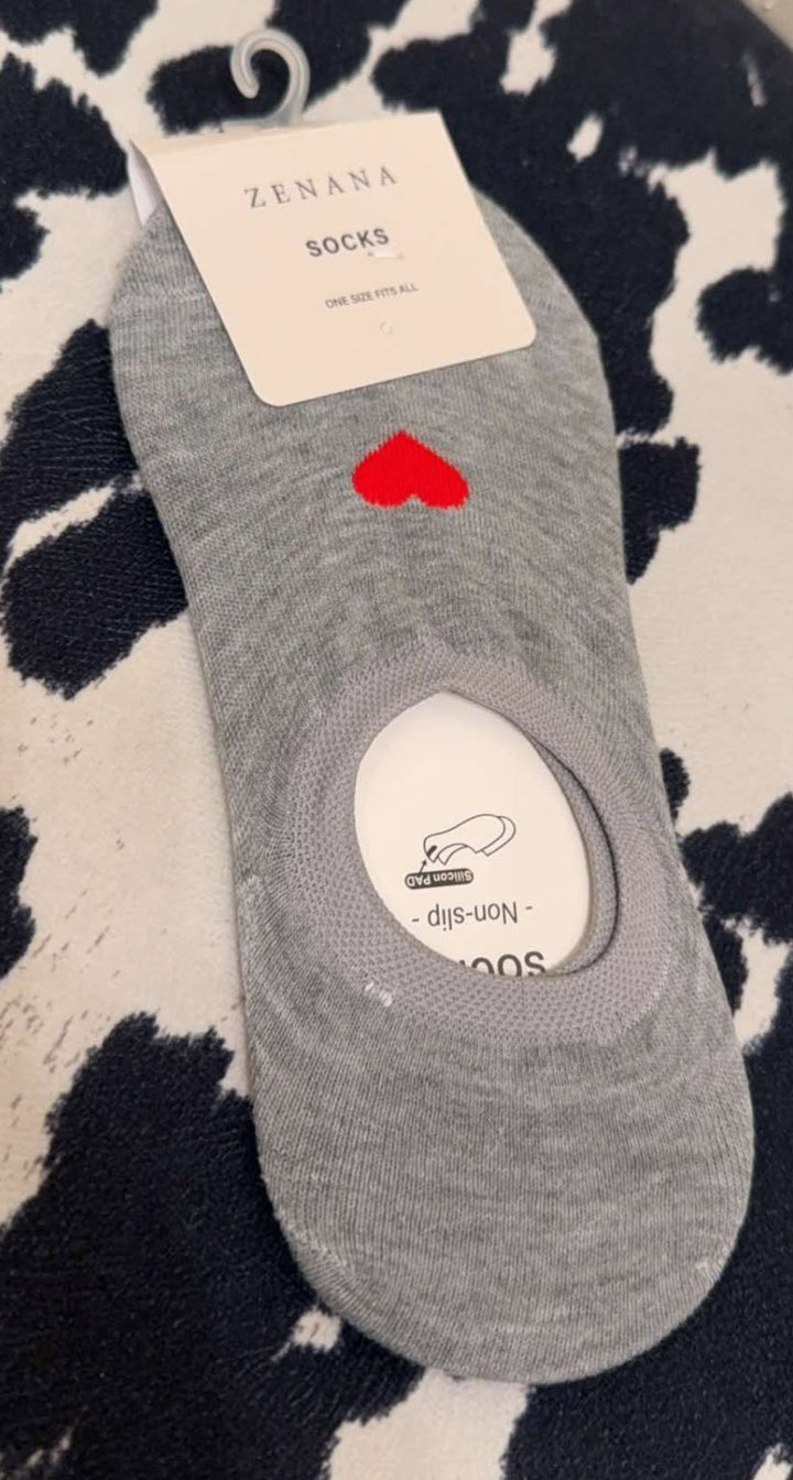 HEART NO SHOW SOCKS