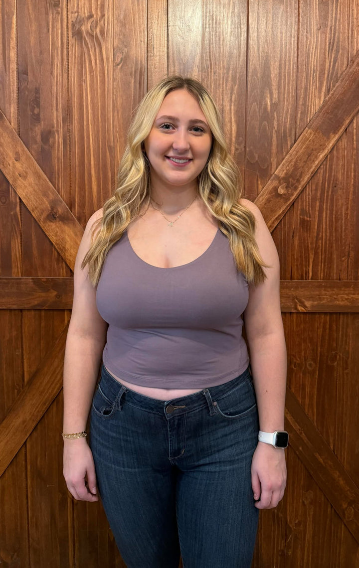 V NECK YOGA TOP (PLUS SIZE)
