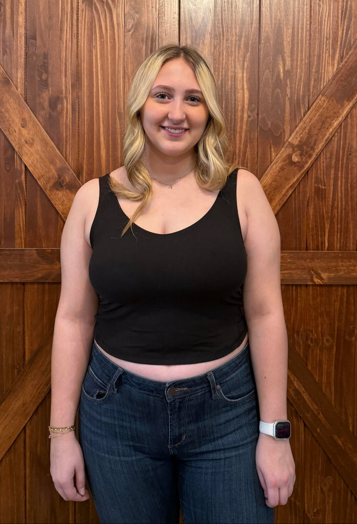 V NECK YOGA TOP (PLUS SIZE)