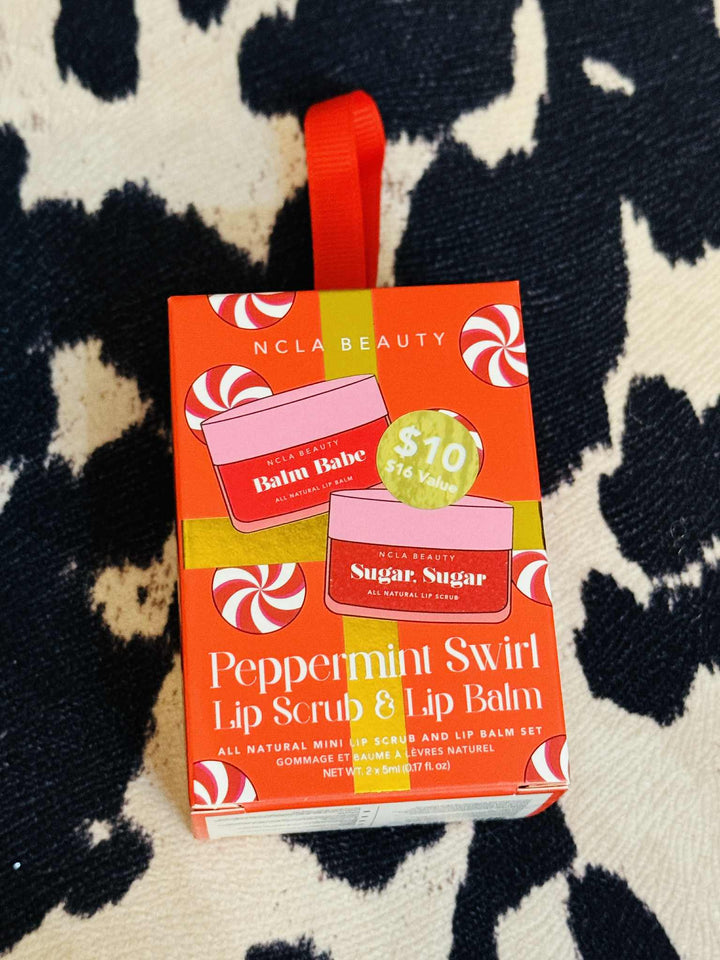 PEPPERMINT SWIRL LIP SET
