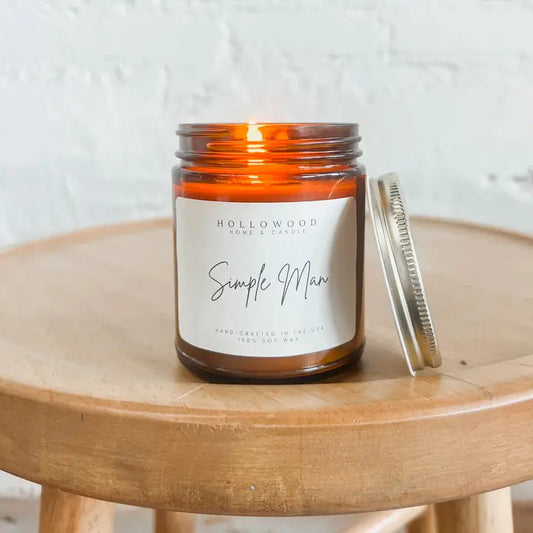 Simple Man 8oz Candle