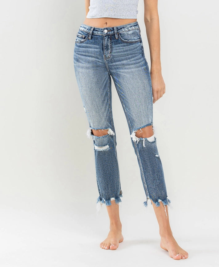 CLEO CROPPED JEANS