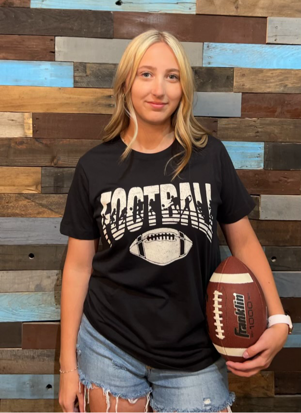 FOOTBALL GRAPHIC TEE