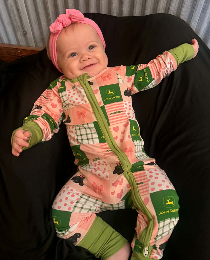 JOHN DEERE PINK BAMBOO ZIPPY