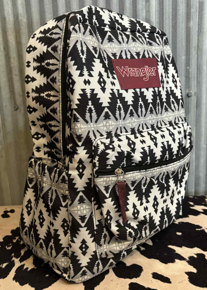 BLACK WRANGLER AZTEC BACKPACK