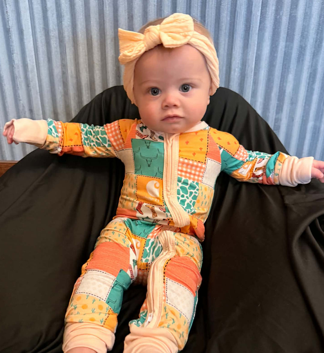 GRACIE CARHARTT BAMBOO ZIPPY & 2-PIECE SET
