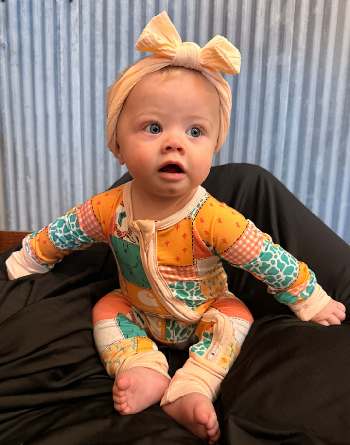 GRACIE CARHARTT BAMBOO ZIPPY & 2-PIECE SET