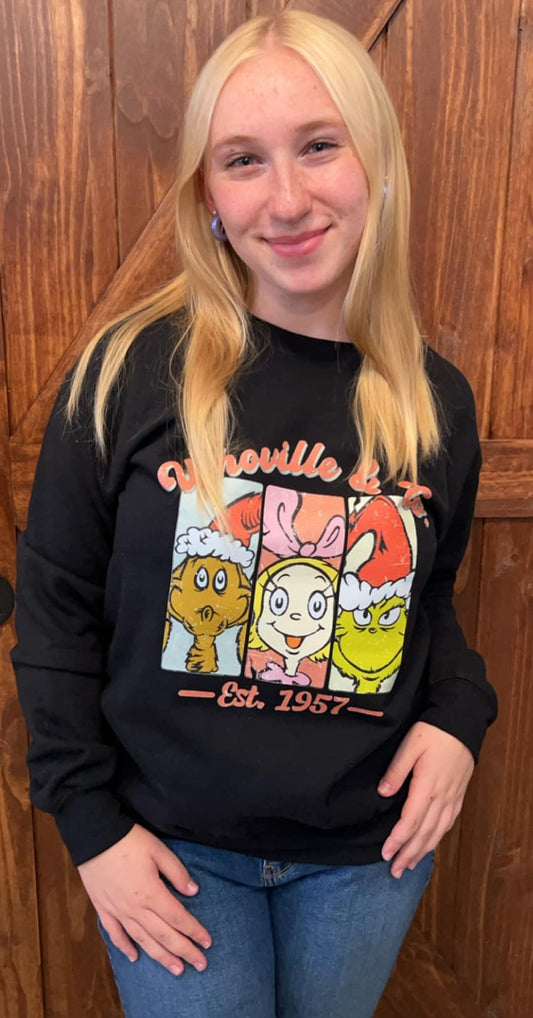 WHOVILLE & COMPANY CREWNECK