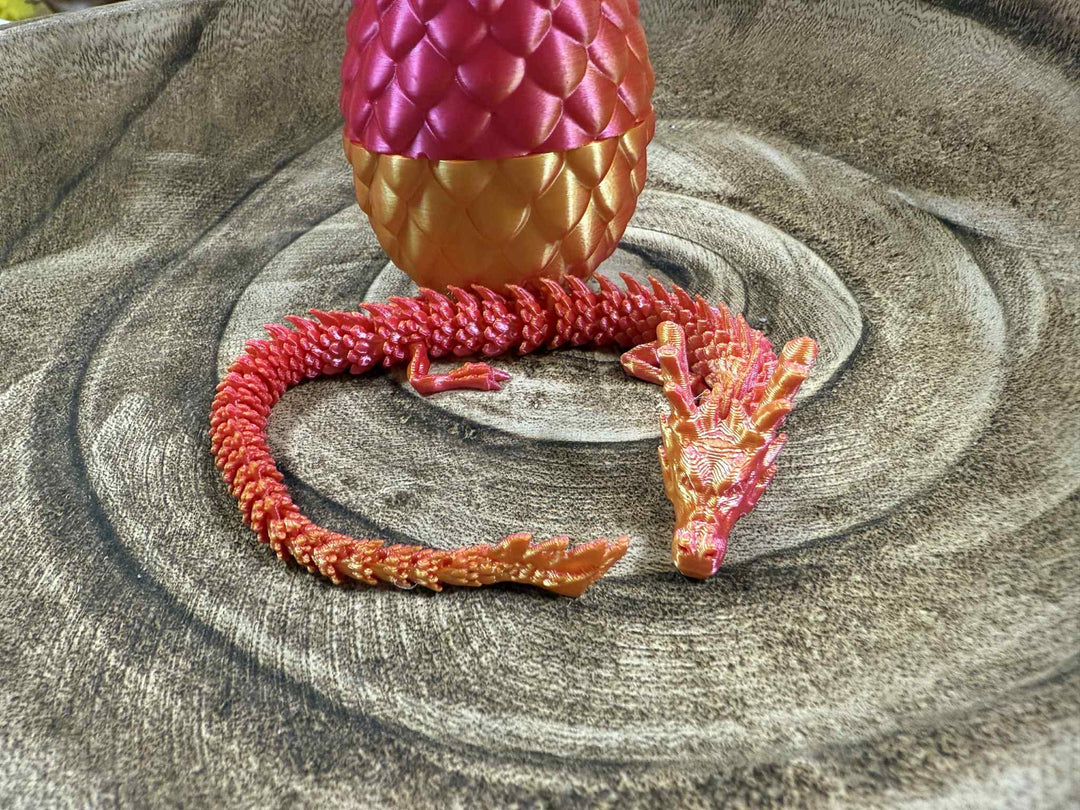 3D DRAGON EGG WITH DRAGON