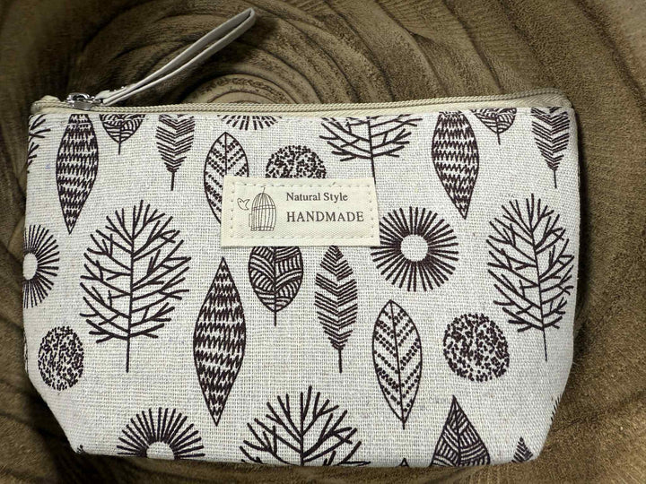 NATURAL MAKEUP POUCH