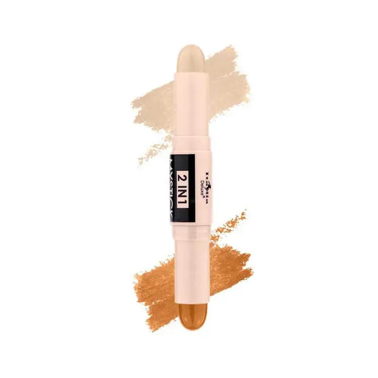 2 IN 1 HIGHLIGHTER & CONTOUR STICK