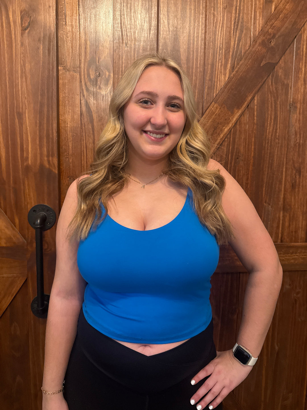 V NECK YOGA TOP (PLUS SIZE)