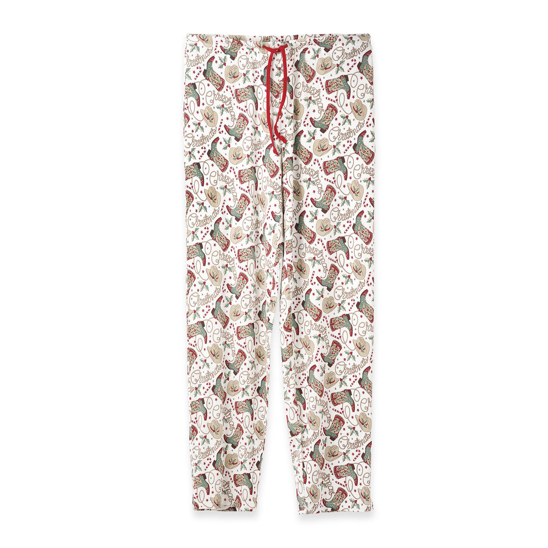 Christmas Bamboo Family Matching Pajama's – Western Cowboy