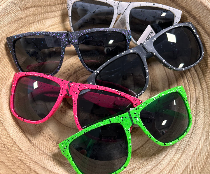PAINT SPLATTERED KUSH SUNGLASSES